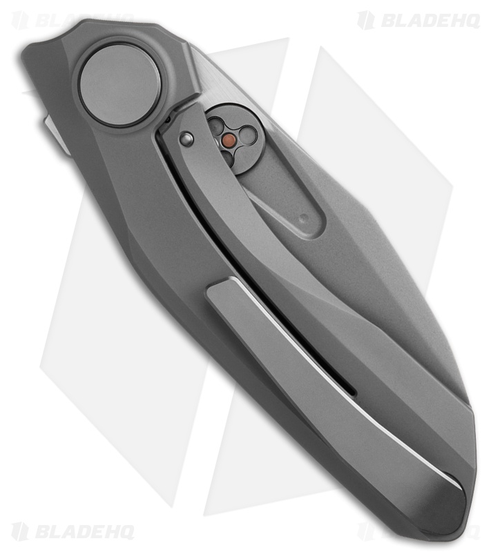 Reate Knives VK-FROK Frame Lock Knife Darkwash Titanium (3.2" Darkwash)