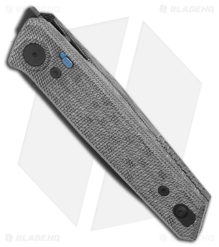 Reate PL-6 Pivot Lock Knife Black Micarta (3.5" Black PVD Nitro-V)