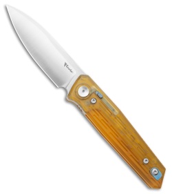 Reate PL-6 Pivot Lock Knife Ultem (3.5" Belt Satin Nitro-V)