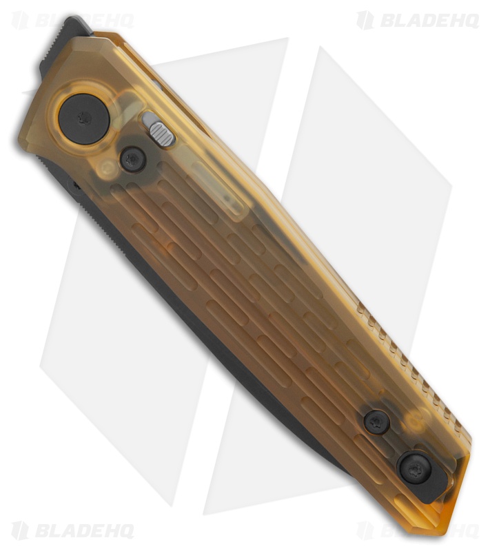 Reate PL-6 Pivot Lock Knife Ultem (3.5" Black PVD Nitro-V)