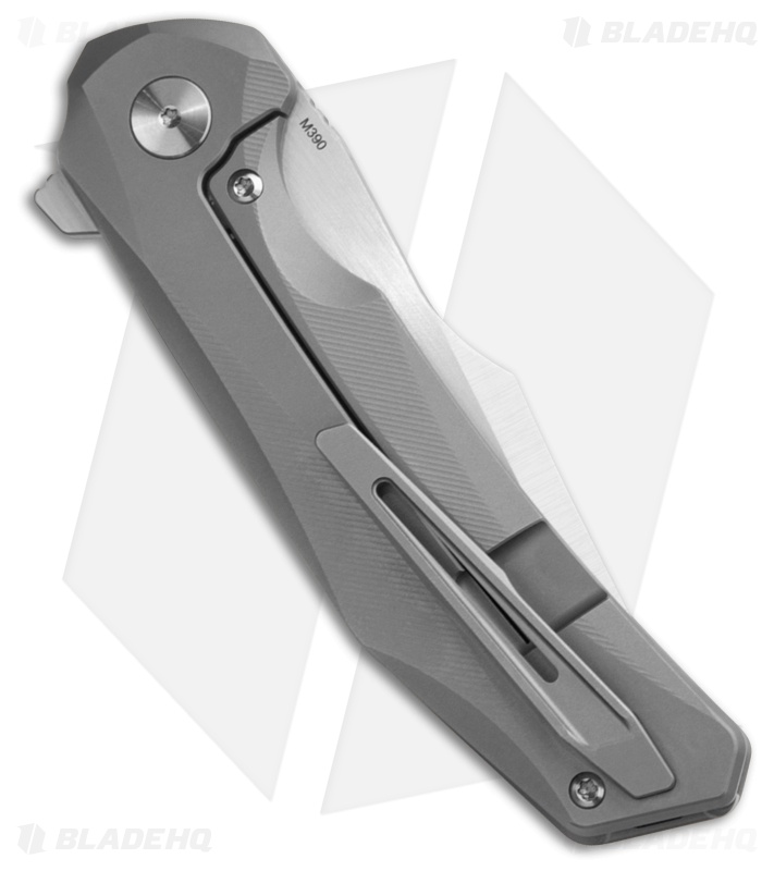 TATE-BELI⭐︎ Reate Zoro Pocket Knife Titanium Clip Point Satin M390
