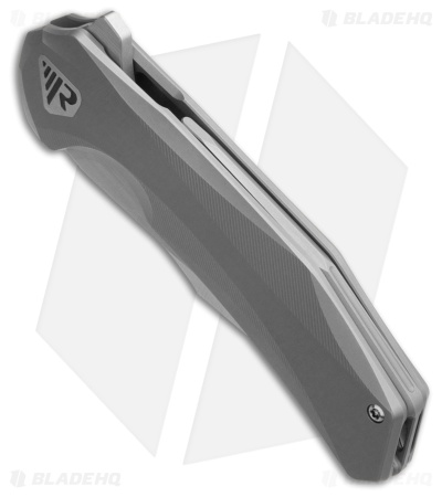 Reate Zoro Pocket Knife Titanium Clip Point Satin M390