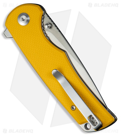 TechDraw２ Yellow Knife ModelB SENCUT Praktisk Knife Yellow G-10 Satin