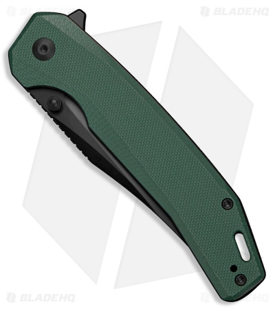SENCUT Vornix Liner Lock Knife Teal Green G-10 (3.7" Black 9Cr18MoV)