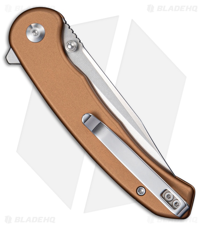 SENCUT Ingot Knife Coyote Brown Aluminum SW