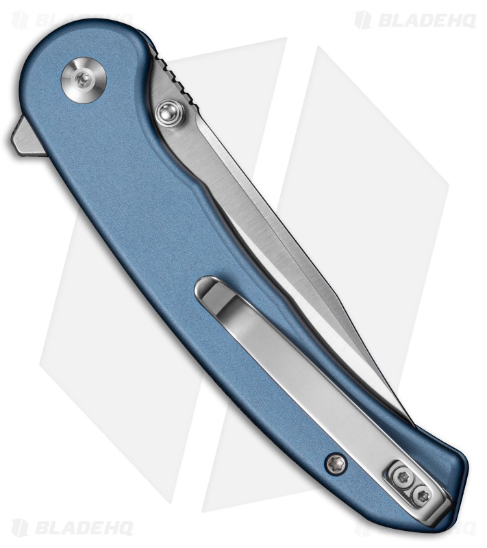 SENCUT Ingot Knife Blue Aluminum Satin
