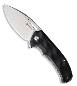 SENCUT Phantara Liner Lock Knife Black G-10 (3.7" Stonewash) S23014-1