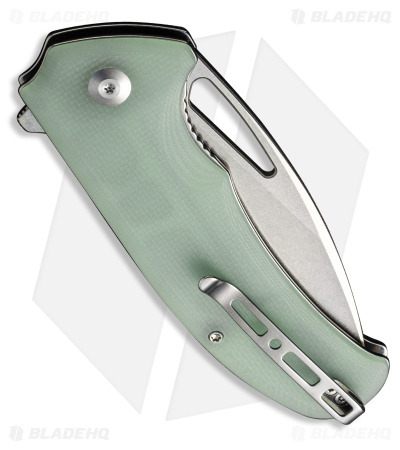 SENCUT Phantara Liner Lock Knife Natural G-10 (3.7" Stonewash) S23014-2