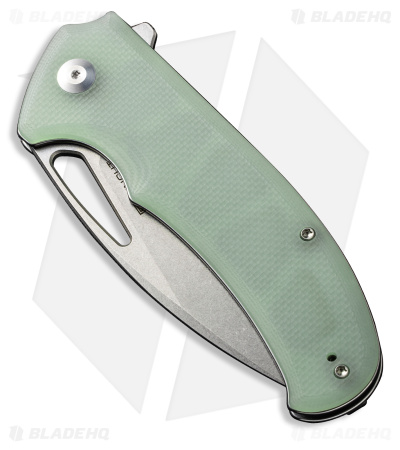SENCUT Phantara Liner Lock Knife Natural G-10 (3.7" Stonewash) S23014-2