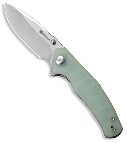 SENCUT Slashkin Liner Lock Knife Natural G-10 (3.48" Satin) S20066-2