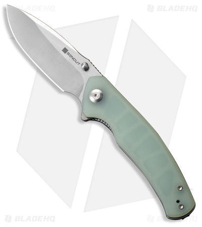 SENCUT Slashkin Liner Lock Knife Natural G-10 (3.48" Satin) S20066-2