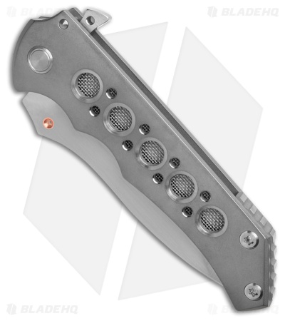 Sergey Rogovets Knives Revenant Flipper Titanium Knife( 3.70"Satin)