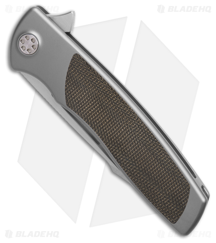 Sharp By Design Mini Evo Knife Micarta + Harpoon - Blade HQ