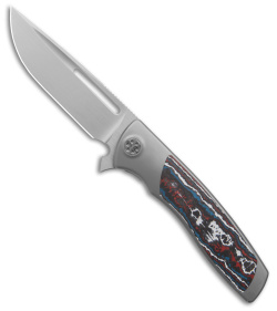 Sharp By Design Mini Evo Flipper Knife Nebula (3.25" Satin Drop Point)