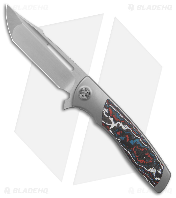 Sharp By Design Mini Evo Flipper Knife Nebula (3.25" Satin Harpoon)