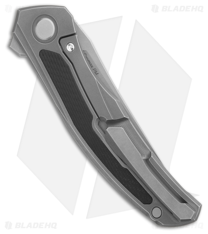 Shirogorov Ursus Quantium Frame Lock Knife SW Ti + Black G-10 (3.7" SW Cromax)