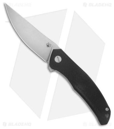 Shirogorov Ursus Quantium Frame Lock Knife SW Ti + Black G-10 (3.7" SW Cromax)