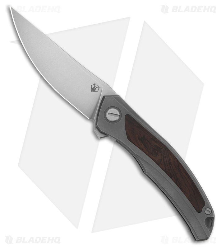 Shirogorov Ursus Quantum NL Knife Ti/African Blackwood