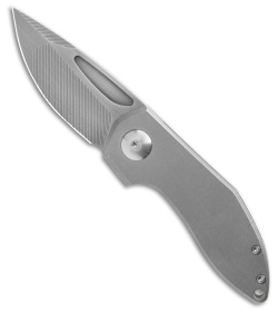 Simeon Custom Knives Hobbit Frame Lock Knife Titanium (2.75&quot; Satin) | 199876