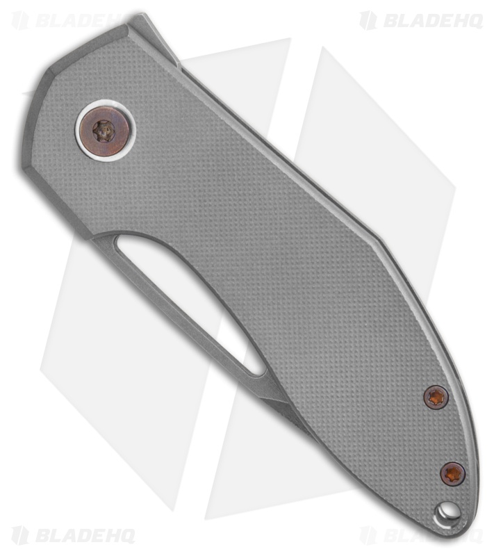 Simeon Custom Knives Hobbit Frame Lock Knife Titanium/Bronze (2.75" Satin)