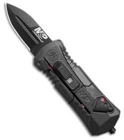 Smith & Wesson M&P OTF Compact CA Legal OTF Knife Gray Aluminum (1.9" Black)