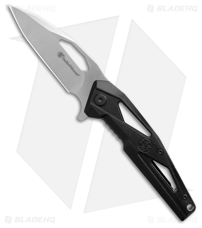 Smith & Wesson EDC Folder Knife With Challenge Coin (3" Satin)