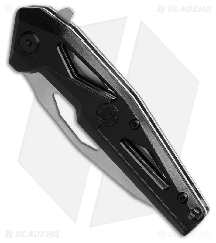 Smith & Wesson EDC Folder Knife With Challenge Coin (3" Satin)