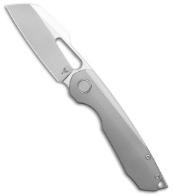 Sparrow Knife Co. Strix Frame Lock Knife BB Micromilled Titanium (3.4" Satin)