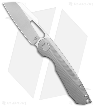 Sparrow Knife Co. Strix Frame Lock Knife BB Micromilled Titanium (3.4" Satin)