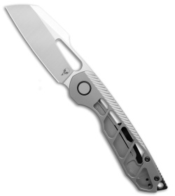 Sparrow Knife Co. Strix Frame Lock Knife BB Skeletonized Titanium (3.4" Satin)