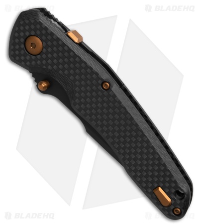 Spartan Blades Soter RaceLock Knife Black G-10/Carbon Fiber (3.5" Black PVD)