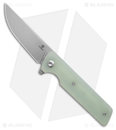 Tenable Knives Anomaly Liner Lock Knife Jade G-10 (3.1" SW) T2038A4