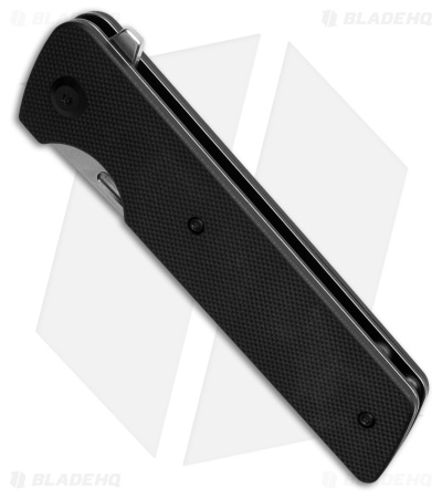 Tenable Knives Anomaly Tanto Liner Lock Knife Black G-10 (3.1" SW) T2038T1