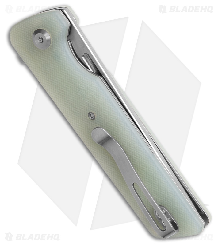 Tenable Knives Anomaly Tanto Liner Lock Knife Jade G-10 (3.1" SW) T2038T4