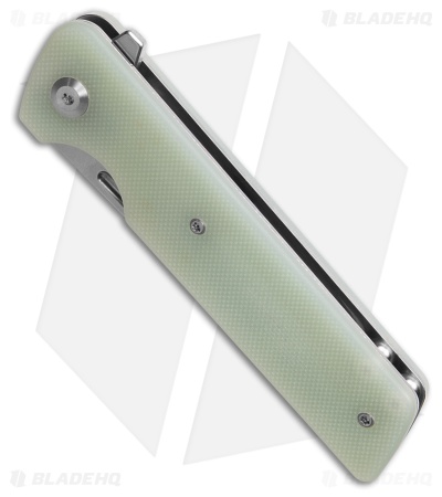 Tenable Knives Anomaly Tanto Liner Lock Knife Jade G-10 (3.1" SW) T2038T4