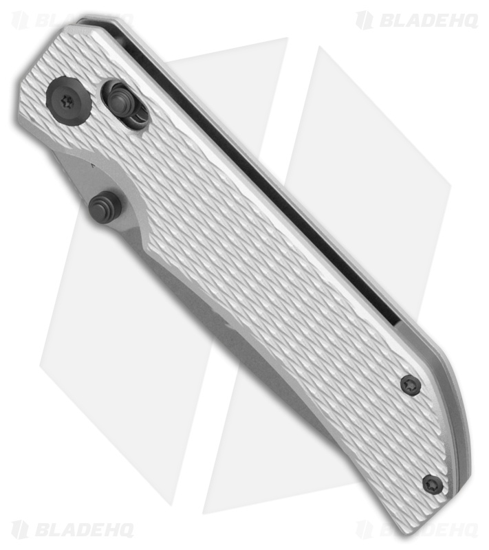 Tenable Knives Eaglestrike Crossbar Lock Knife Diamond Silver Al (3.7" SW)
