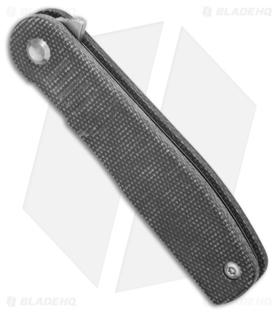 Tenable Knives Einar Liner Lock Knife Black Micarta (3.1" SW)