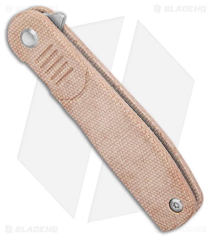 Tenable Knives Einar Liner Lock Knife Brown Micarta (3.1" SW)