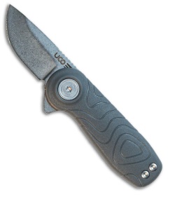 UCO Tinkham Knife | Tiger Orange GRN + Stonewash D2