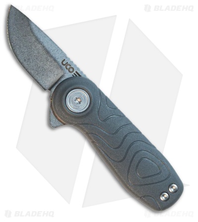 UCO Tinkham Liner Lock Knife Coal Gray GRN (1.5" Stonewash)