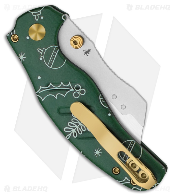 Kizer C01C 2.9 Button Liner Lock Utility Knife Green G-10 (2.8" BB)