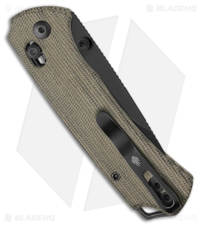 Kizer T1 CD Clutch Lock Knife Norplex Ultrex Micarta (3.2" Black SW) V3490.2CA1