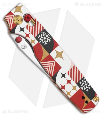 Kizer Original 2 Clutch Lock Knife Christmas Gift Wrap G-10 (3.2" BB 14C28N)