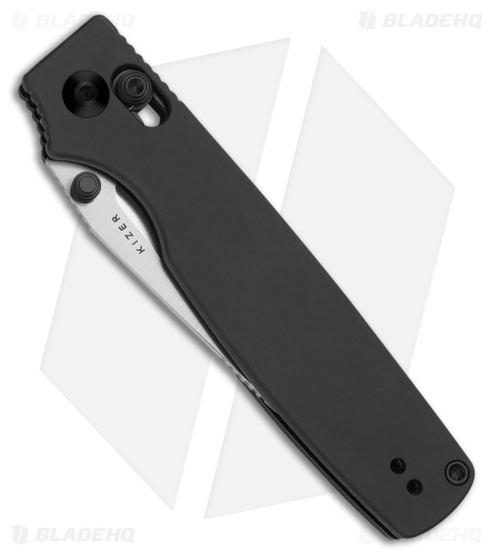 Kizer Original 2 | Gray Al | Drop Point Satin 14C28N