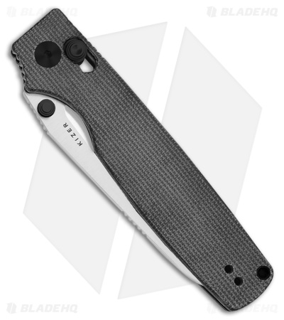 Kizer Original 2 Clutch Lock Knife Black Micarta (3.2" Satin) V3605.2SA1