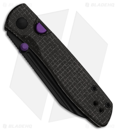 Kizer Renissance Button Liner Lock Knife Black Micarta (3.1" Black PVD)