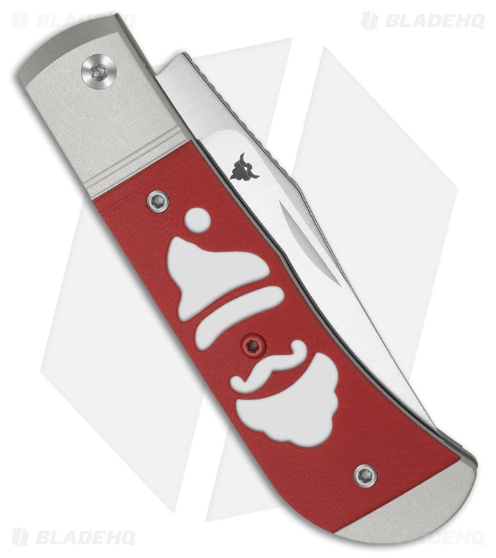 Kizer Trestle Slip Joint Knife Aluminum/Red G-10 (2.9