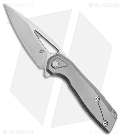 Vanguard StarRunner Frame Lock Knife Gray Titanium (3.6" Satin)