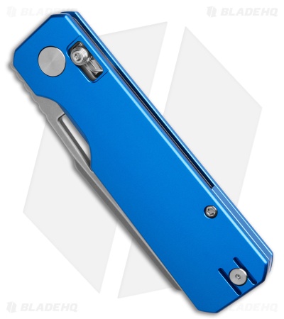 Vero Engineering Aura Talon Crossbar Lock Knife Blue Aluminum (3.3" SW)