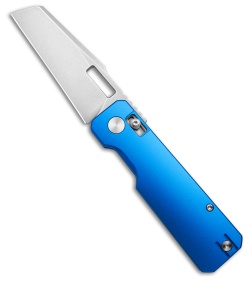 Vero Engineering Aura Talon Crossbar Lock Knife Blue Aluminum (3.3" SW)